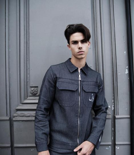 Denim Blazer and Trousers